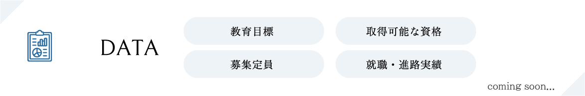 学科DATAは準備中です