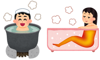 入浴がもたらす回復効果