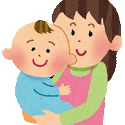 お母さんが、おなかの中であかちゃんのこころとからだを育みます。