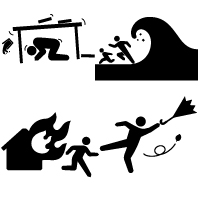 「防災意識を高めよう！」