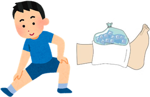 スポーツの際、温める？それとも冷やす？