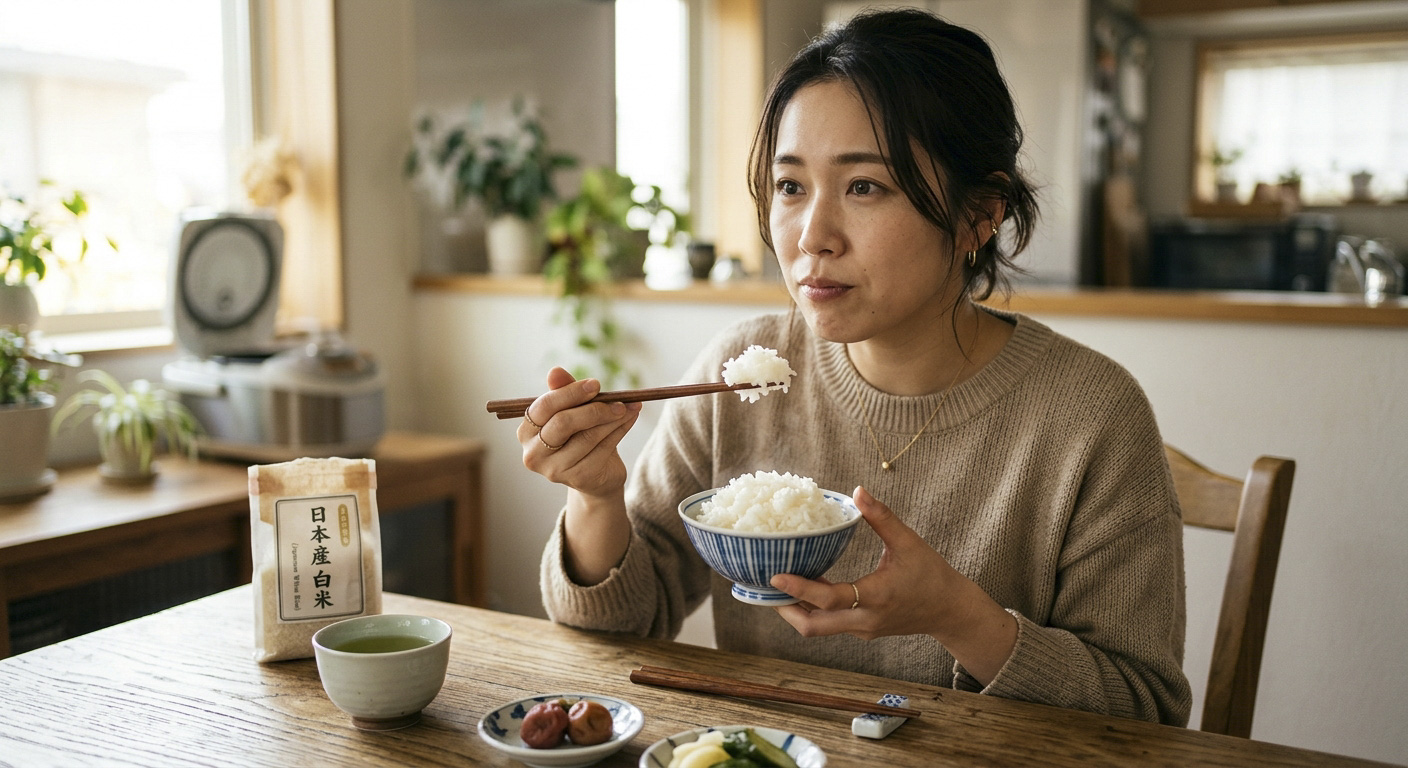 白米を食べると太る？！